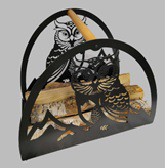 Дровница "Сова" 1,5мм 488*300*374мм