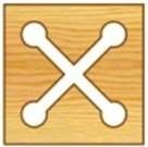 Фронтон №34/2 (элемент наличника) 140