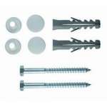 Крепеж для унитаза 6*80 (бел.) комплект