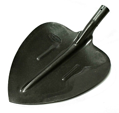 Лопата горно-рудная (ЩЕБЕНОЧНАЯ) из рельсовой стали 330х350х470, б/ч