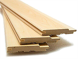 Вагонка 16*95*0,9м Осина сорт АВ 10шт/упак. ТУ