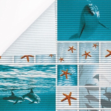 Коврик напольный из вспененного ПВХ Вилина Фотопечать шир.0,65м арт.FV9