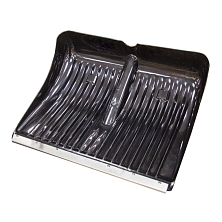 Лопата пластмассовая  снеговая "Айсберг" с планкой 500*400мм Б/Ч