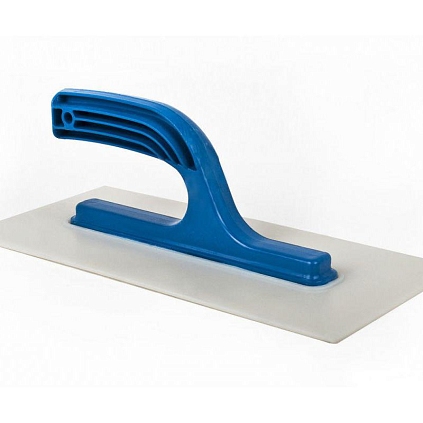 Гладилка 130*270мм нерж.сталь с пласт.ручкой - №1