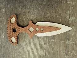 Нож тычковый (фанера)