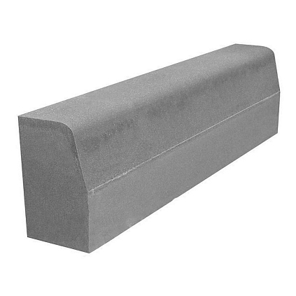 Бордюр тротуарный 500*210*45, серый - №1