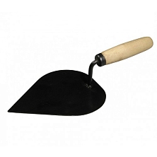 Кельма штукатура с деревянной усиленной ручкой