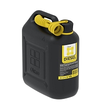 Канистра 10л для дизельного топлива и технич. жидкостей, черная