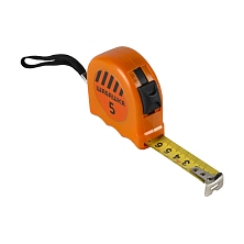 Рулетка 5*19мм "ШАБАШКА" с фиксатором, пласт. корпус 020-0519