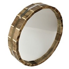 Зеркало "Бочонок" большое  Добрыня