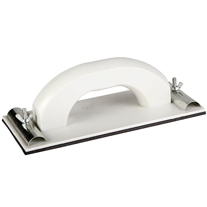 Блок ручной шлифовальный с ручкой 225*80мм - №1