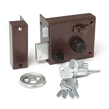 Замок накладной БАЛТИКА-2 (с защелкой)