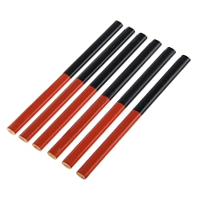 Карандаш малярный "ШАБАШКА" двухцветный, красно-синий 180мм