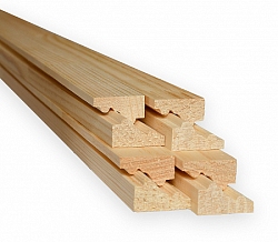 Раскладка багет 25*14  2,5 м. хвоя