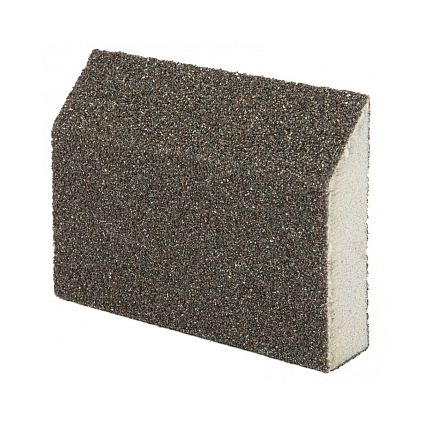 Губка шлифовальная 120*90*25мм (мягкая, трапеция) Р40 - №1