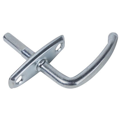 Ручка завертки оконной Р1 цинк - №1