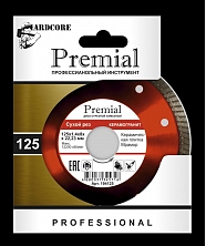 Диск алмазный отрезной тип Х 125*22,23мм сухой рез, Керамогранит