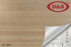 Самоклейка D&B Дерево светлое шир.0,45м арт.684