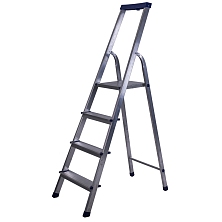 Стремянка алюминиевая с органайзером 04 ступени