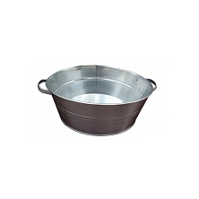 Таз оцинкованный 9л