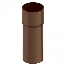 Труба водосточная с муфтой ПВХ (3м) (У) - кор.