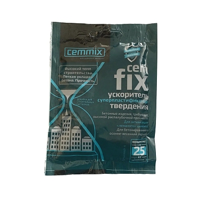 Ускоритель набора прочности "CEMFIX" 50мл, концентрат - №1