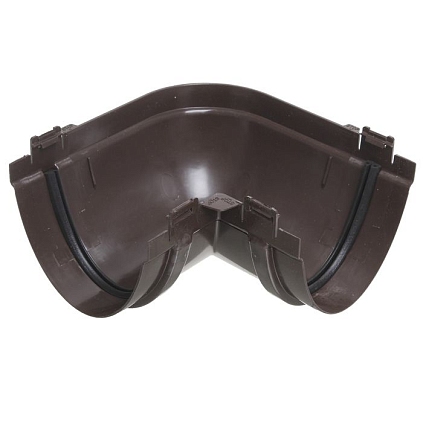 Угол желоба 90° ПВХ - кор. - №1