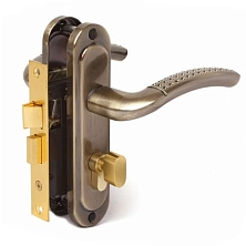 Замок врезной Avers 0827/60-С-АВ (бронза)