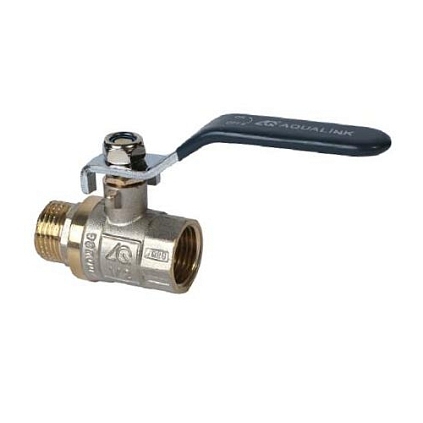 Кран шар д=20 р г/ш AQUALINK - №1