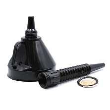 Воронка пластмассовая сборная D130 мм (с гофрой)