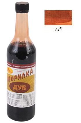 Морилка неводная ДУБ 0,5л - №1