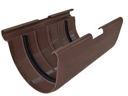 Муфта желоба ПВХ - кор.