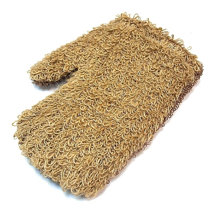 Рукавица из джута - №1