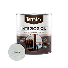 Масло для интерьера Terratex БЕЛЫЙ 0,75л 