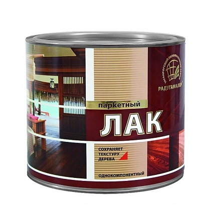 Лак ПАРКЕТНЫЙ глянцевый бесцветный 1,9л - №1