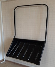 Скрепер №2 ЛИТЬЕВОЙ с оц. планкой (малый) 580*450