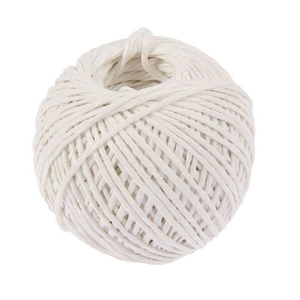 Шпагат 50м белый п/п 1000 текс (Распродажа) - №1