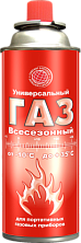 Газ в баллоне для портативных приборов (цанговый, всесезонный, 220г.) Сибиар