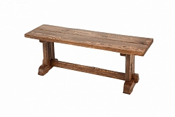 Лавка "Лесник" 2,0м (массив сосны) цвет коричневый
