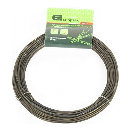 Проволока вязальная d-1,8мм*15м термообработанная - №1