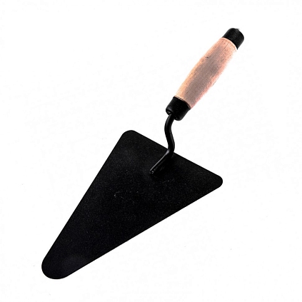 Кельма бетонщика с деревянной усиленной ручкой - №1