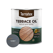 Масло для террас Terratex ГРАФИТ 0,75л 
