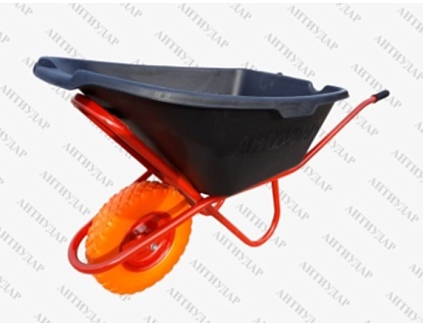 Тачка 110 л одноколёсная "Антиудар" (колесо пневмо) - №1