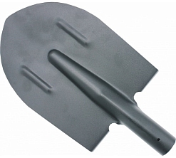 Лопата штыковая ЛКО с ребрами жесткости 215х394х1,5мм, заточенная, б/ч