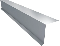 Торцевая ветровая планка 100*120*2000мм оцинкованная (под заказ)