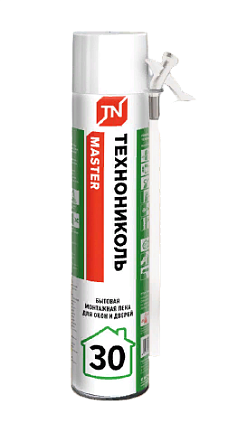 Пена ТЕХНОНИКОЛЬ MASTER бытовая 30 520мл (Распродажа) - №1