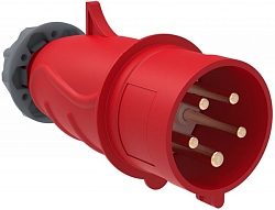 Вилка эл. каб. 16А 3P+PE+N 380В IP44 ССИ-015 IEK PSR02-016-5