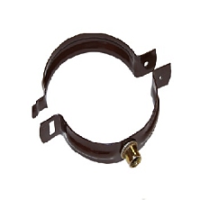 Хомут трубы Металл. - коричневый (У)