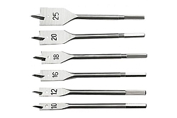 Набор перовых сверл по дереву 10-25мм