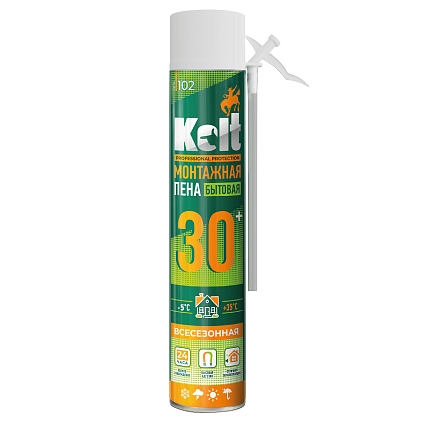 Пена монтажная бытовая KOLT 30 всесезонная 520гр (Распродажа) - №1